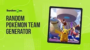 Random Pokemon Team Generator